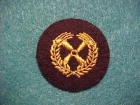 Hand embroidery badge